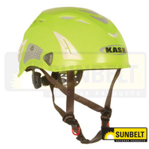 Sunbelt HELMET-KASK, LIME FLUO HI-VIZ 11" x9" x7" A-B1HE00011224